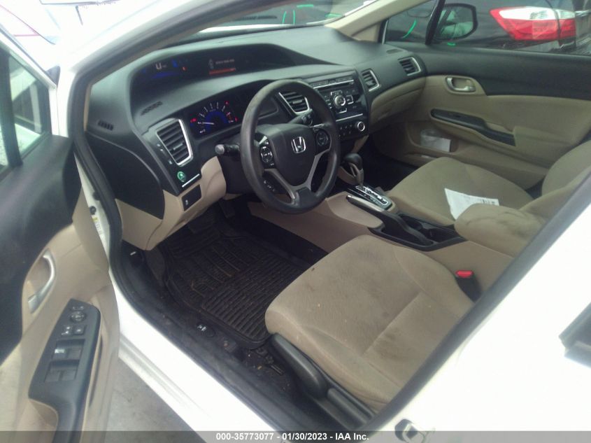 2013 HONDA CIVIC SDN LX 19XFB2F51DE267163