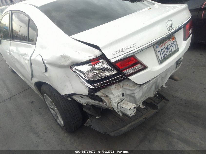 2013 HONDA CIVIC SDN LX 19XFB2F51DE267163