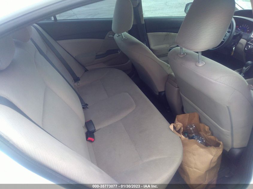 2013 HONDA CIVIC SDN LX 19XFB2F51DE267163