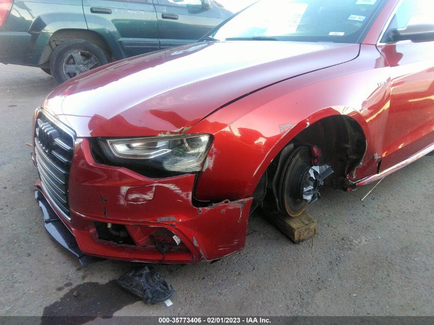 2013 AUDI S5 PREMIUM PLUS WAUCGAFR5DA013795