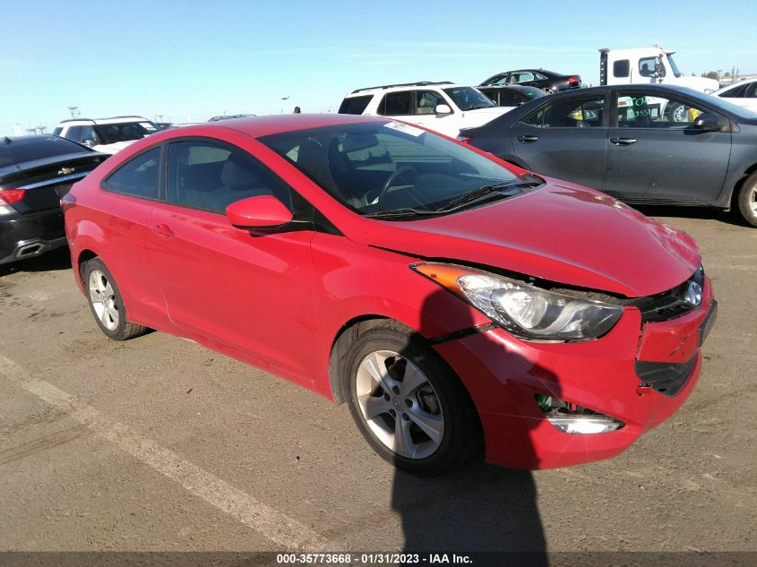 2013 HYUNDAI ELANTRA COUPE GS - KMHDH6AE6DU013627