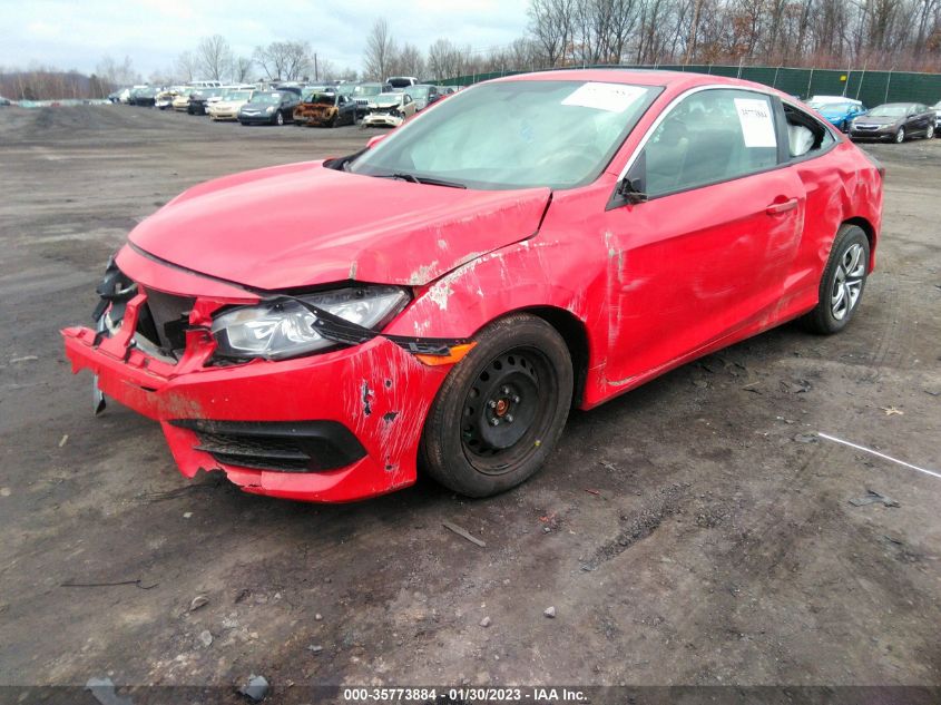 2016 HONDA CIVIC COUPE LX-P 2HGFC4B00GH314146