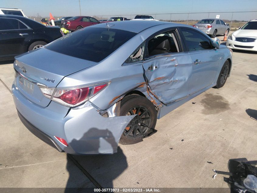 2015 HYUNDAI SONATA HYBRID - KMHEC4A44FA134658