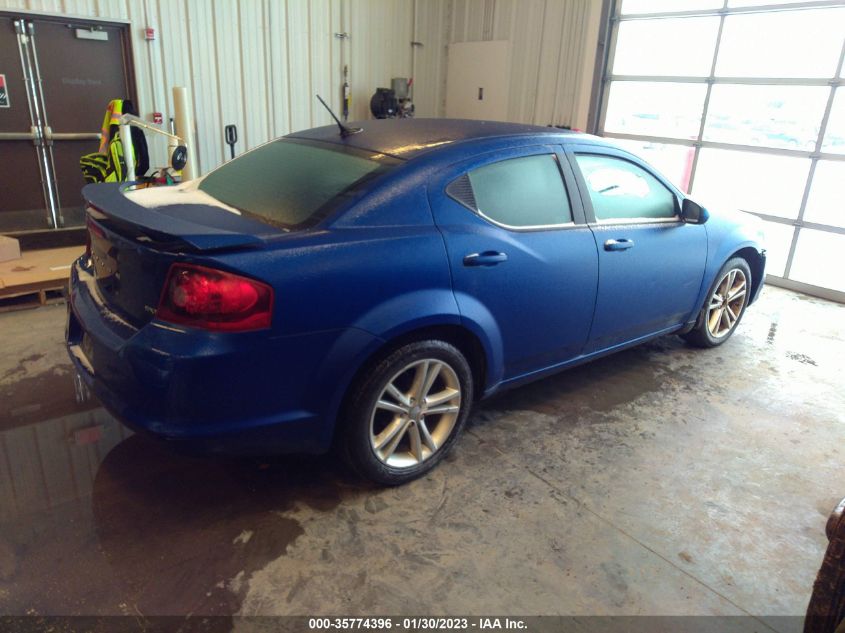 2013 DODGE AVENGER SXT 1C3CDZCB0DN594380