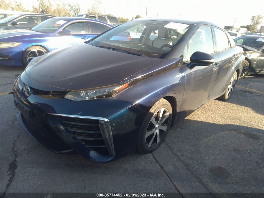 2018 TOYOTA MIRAI JTDBVRBD2JA004917