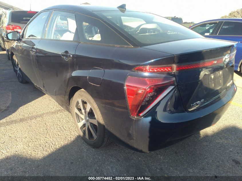 2018 TOYOTA MIRAI JTDBVRBD2JA004917