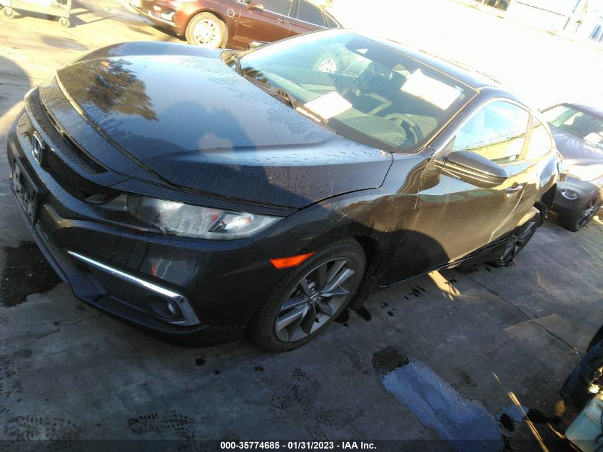 VIN 2HGFC3B34KH353285 2019 HONDA CIVIC COUPE EX