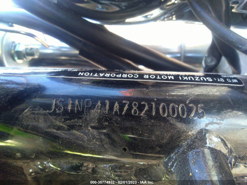 2008 SUZUKI LS650 JS1NP41A782100025