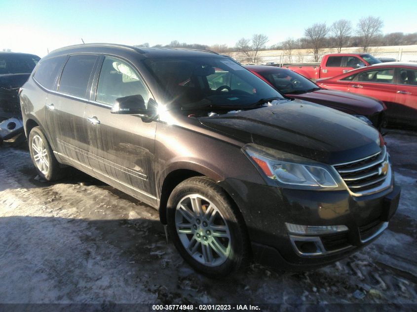 2014 CHEVROLET TRAVERSE LT - 1GNKVGKD5EJ367522