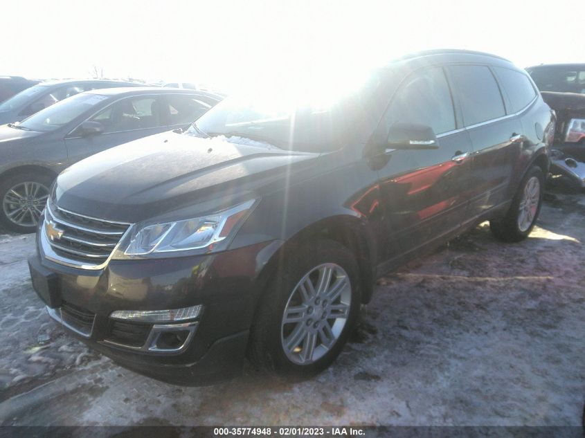 2014 CHEVROLET TRAVERSE LT - 1GNKVGKD5EJ367522