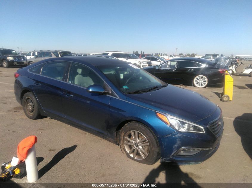 2015 HYUNDAI SONATA 2.4L SE - 5NPE24AF3FH230038
