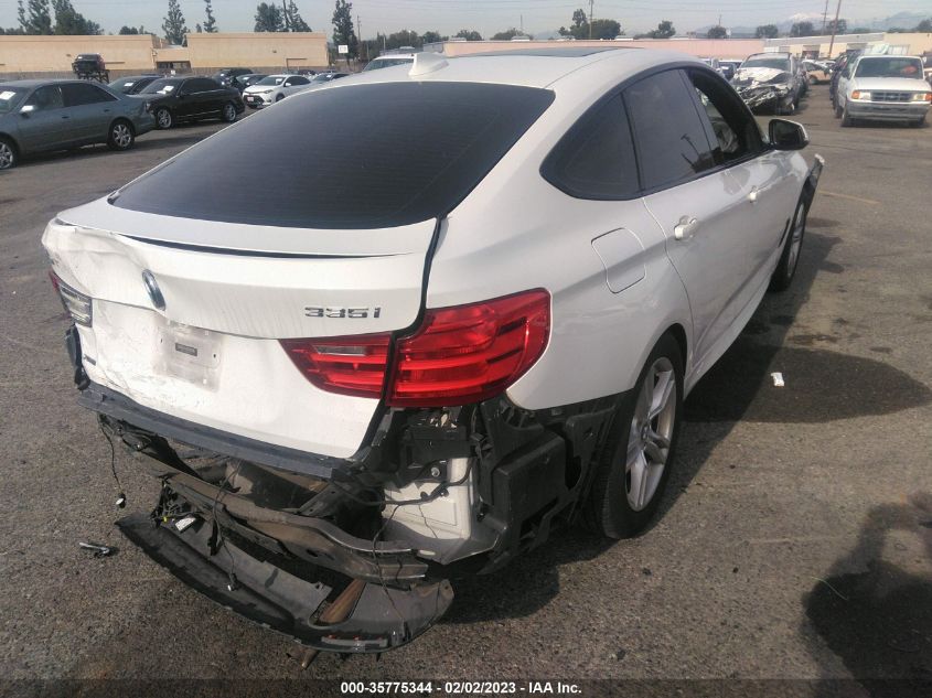 2014 BMW 3 SERIES GRAN TURISMO 335I XDRIVE WBA3X9C58ED152819
