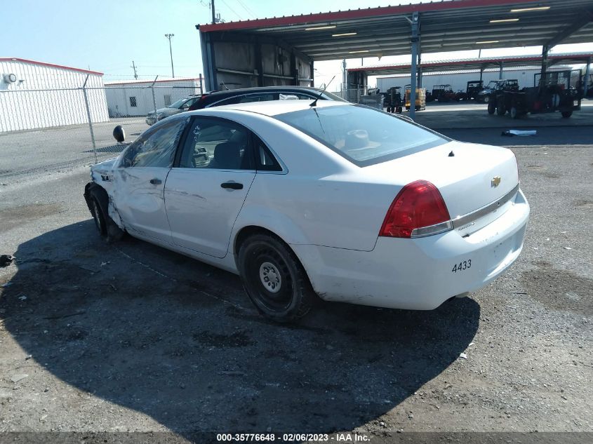 2013 CHEVROLET CAPRICE POLICE PATROL POLICE 6G1MK5U35DL823827
