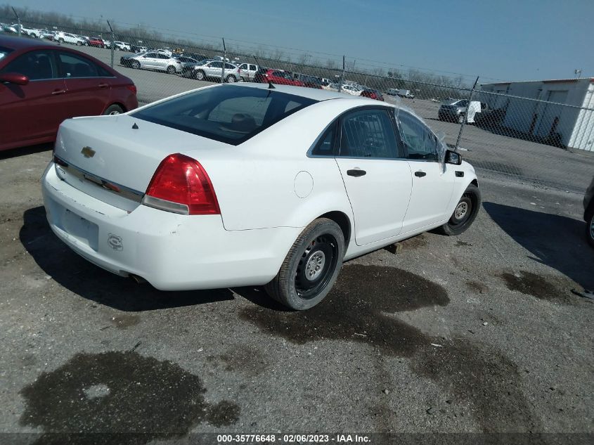 2013 CHEVROLET CAPRICE POLICE PATROL POLICE 6G1MK5U35DL823827