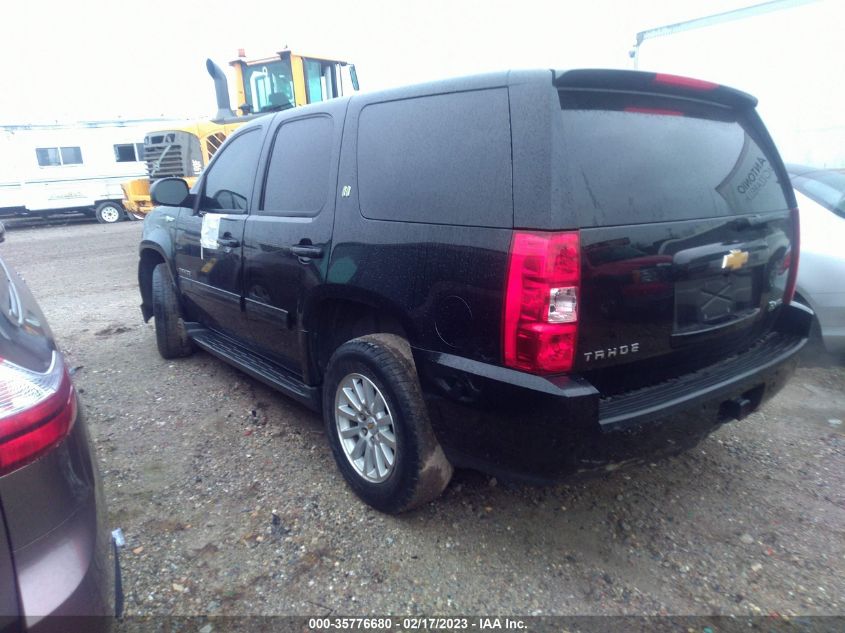 2013 CHEVROLET TAHOE HYBRID 1GNSKDEJ1DR352525