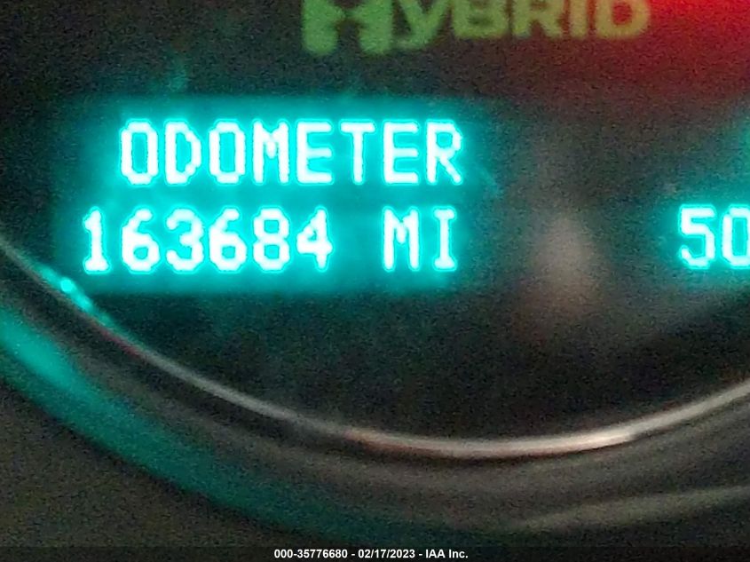 2013 CHEVROLET TAHOE HYBRID 1GNSKDEJ1DR352525