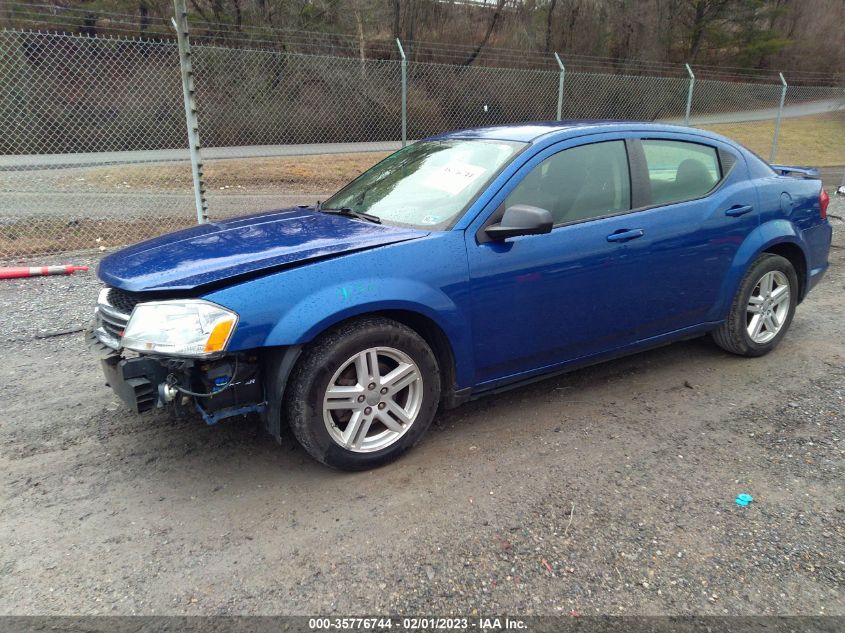 2014 DODGE AVENGER SE 1C3CDZAG7EN234622