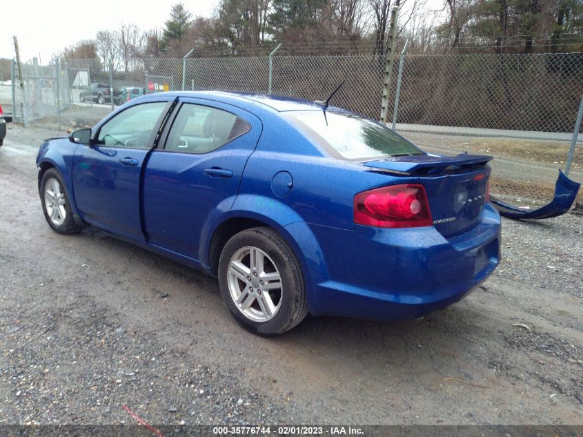 2014 DODGE AVENGER SE 1C3CDZAG7EN234622
