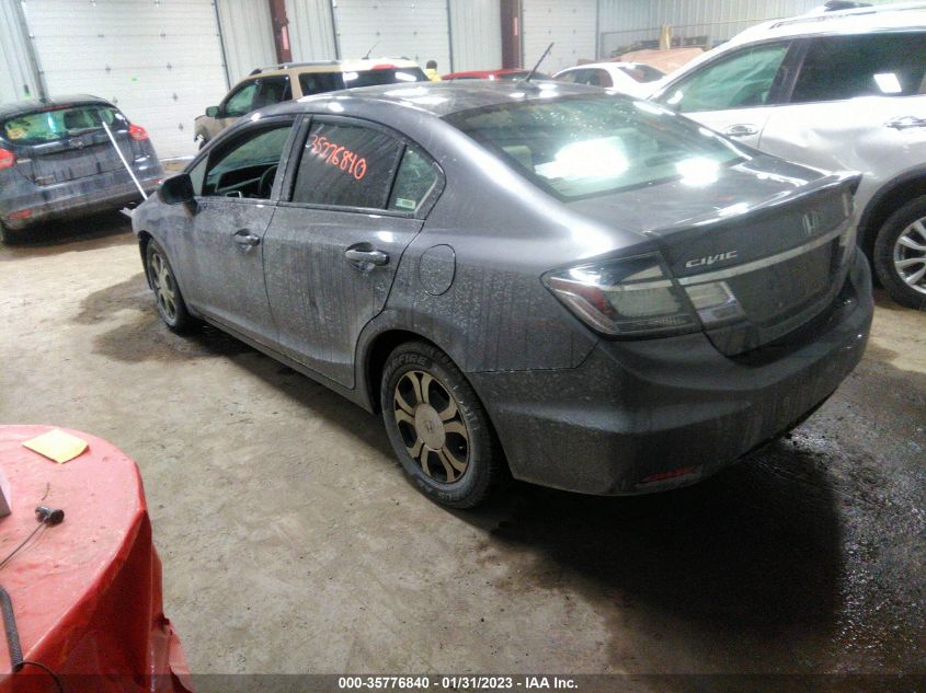 2015 HONDA CIVIC HYBRID 19XFB4F20FE200817