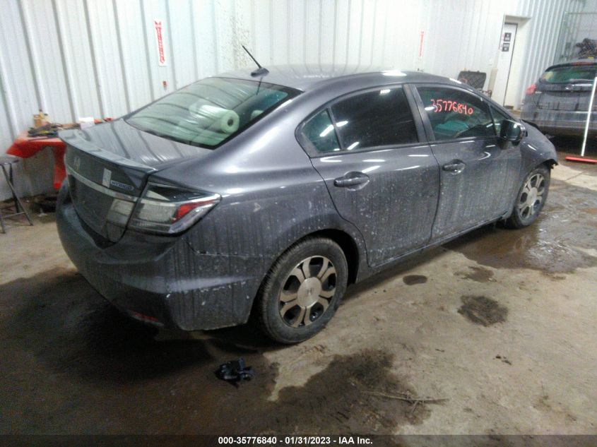 2015 HONDA CIVIC HYBRID 19XFB4F20FE200817