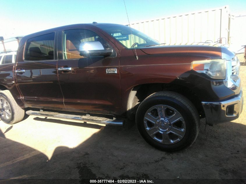 2014 TOYOTA TUNDRA 4WD TRUCK PLATINUM/1794 - 5TFAW5F19EX366425