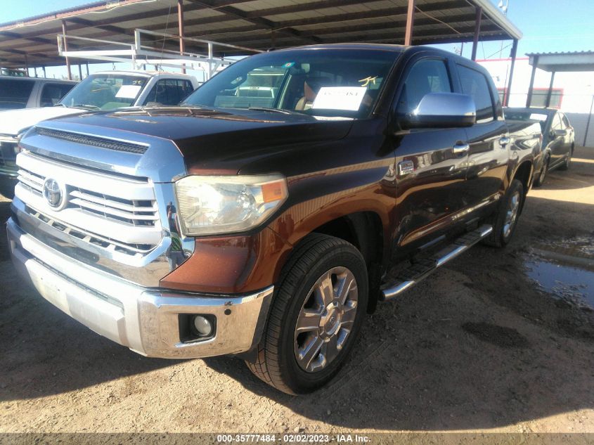 2014 TOYOTA TUNDRA 4WD TRUCK PLATINUM/1794 - 5TFAW5F19EX366425