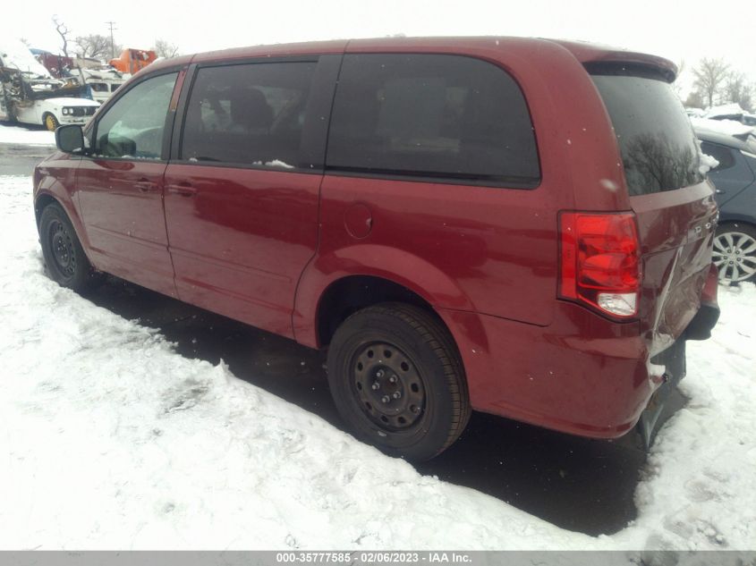 2015 DODGE GRAND CARAVAN SE - 2C4RDGBG2FR702138