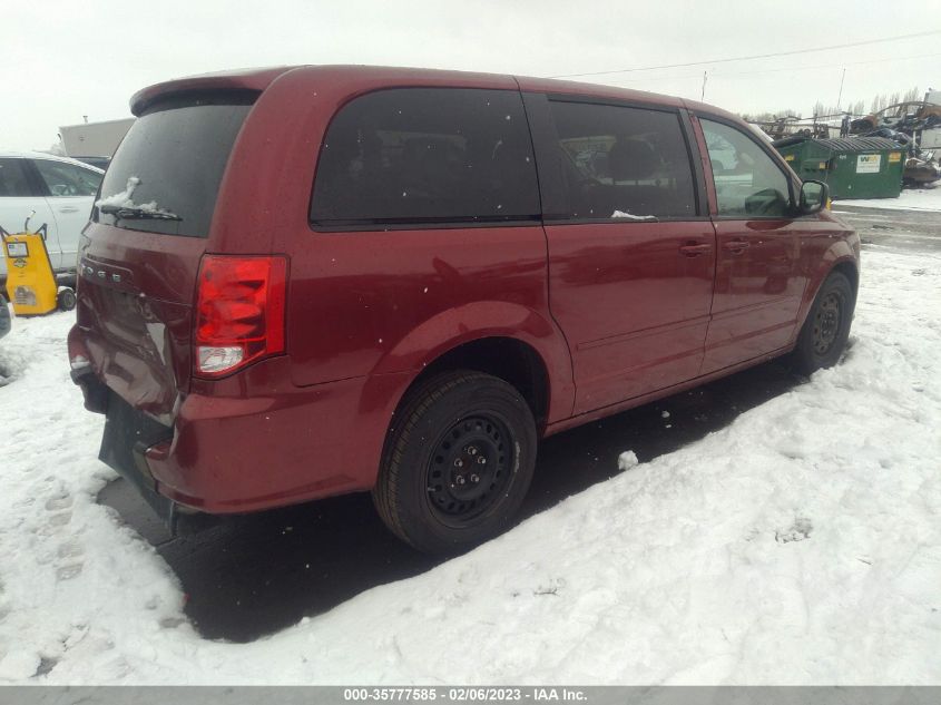 2015 DODGE GRAND CARAVAN SE - 2C4RDGBG2FR702138