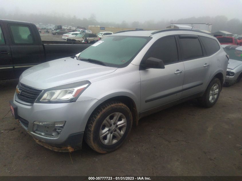 2015 CHEVROLET TRAVERSE LS - 1GNKRFKD5FJ146583