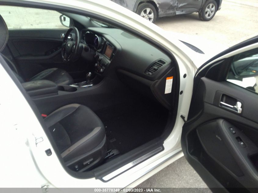 2013 KIA OPTIMA HYBRID EX KNAGM4AD6D5049592