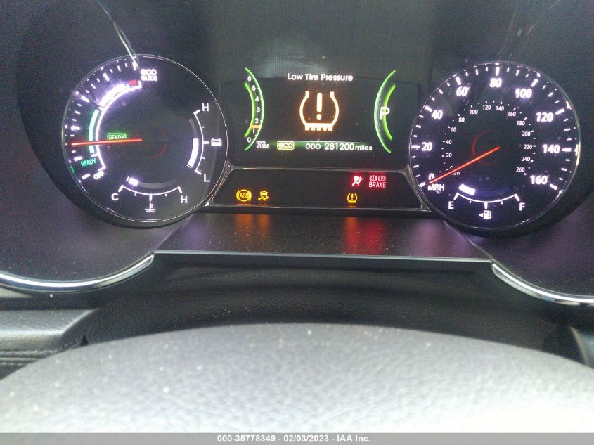 2013 KIA OPTIMA HYBRID EX KNAGM4AD6D5049592