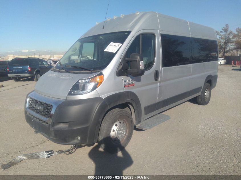 2021 RAM PROMASTER WINDOW VAN 3C6LRVPG0ME506743
