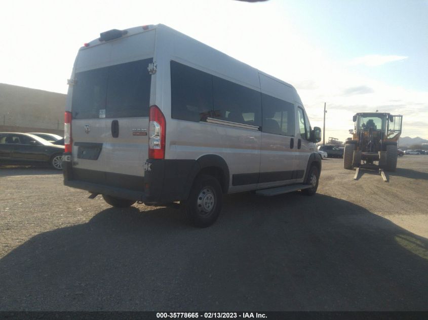 2021 RAM PROMASTER WINDOW VAN 3C6LRVPG0ME506743