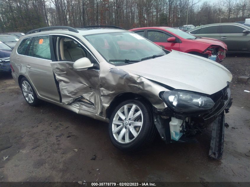 2013 VOLKSWAGEN JETTA SPORTWAGEN TDI W/SUNROOF - 3VWPL7AJ9DM673522
