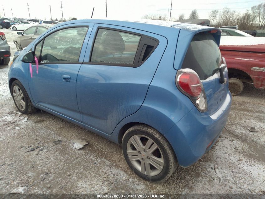 2014 CHEVROLET SPARK LT KL8CD6S95EC509483