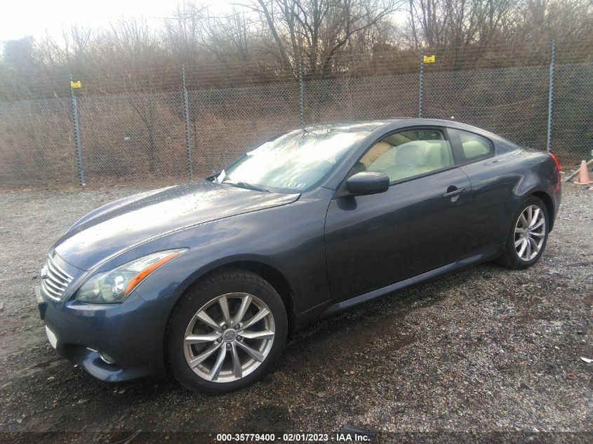 2013 INFINITI G37 COUPE X - JN1CV6EL8DM980924