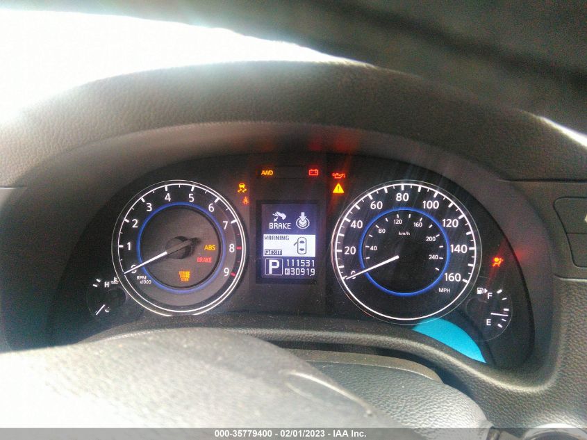 2013 INFINITI G37 COUPE X - JN1CV6EL8DM980924