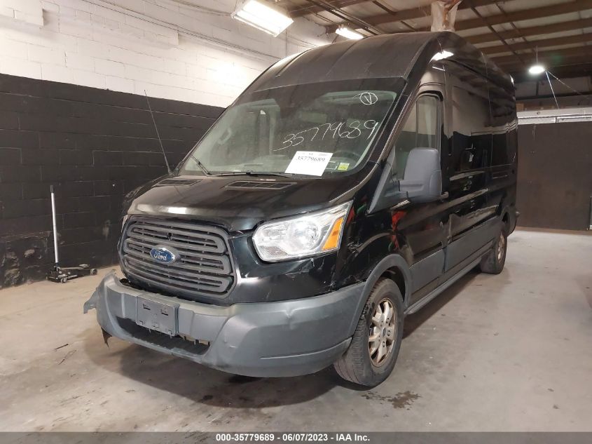 2015 FORD TRANSIT WAGON XL/XLT - 1FBAX2XM5FKA42914