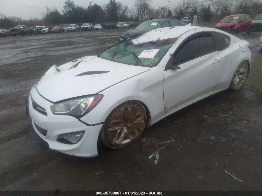 2015 HYUNDAI GENESIS COUPE 3.8L BASE KMHHT6KJ9FU131055