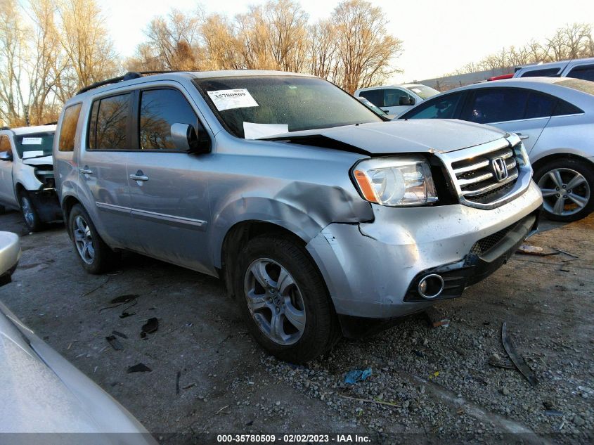 2013 HONDA PILOT EX-L - 5FNYF4H65DB043886