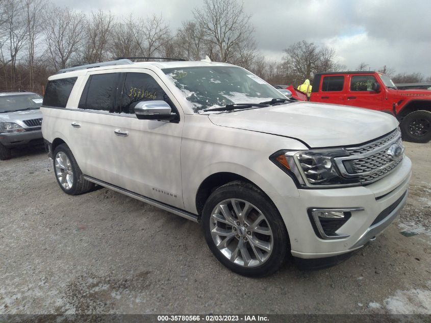 2018 FORD EXPEDITION MAX PLATINUM - 1FMJK1MT4JEA55575