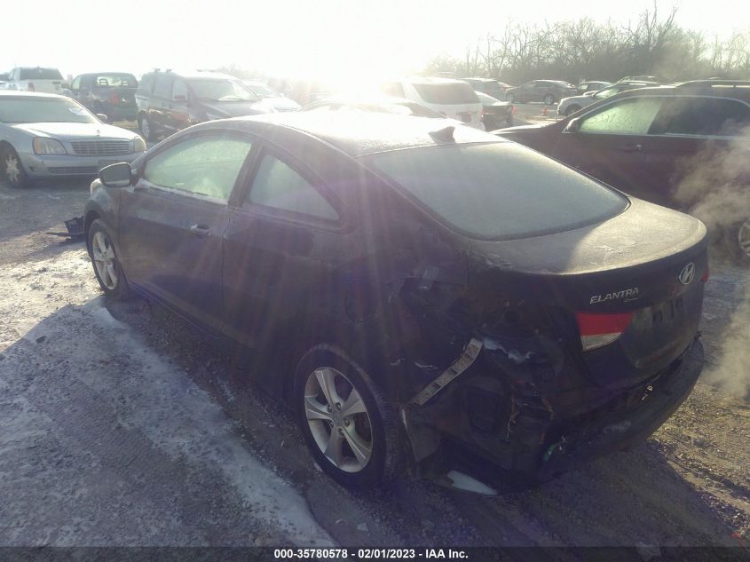 2013 HYUNDAI ELANTRA COUPE GS KMHDH6AE1DU009663