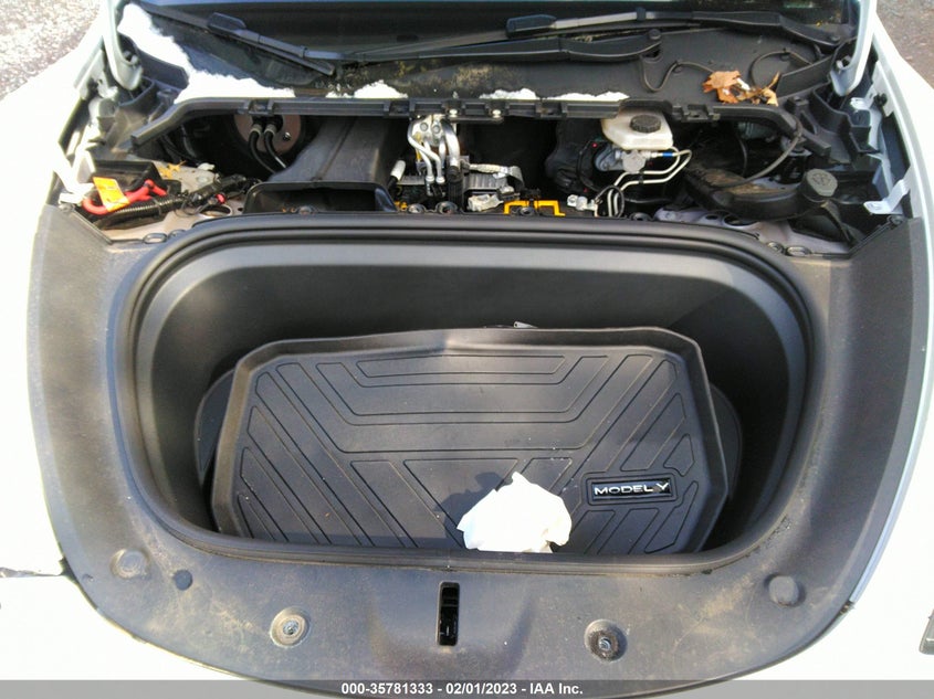 VIN 7SAYGDEE7NF309535 2022 TESLA MODEL Y LONG RANGE