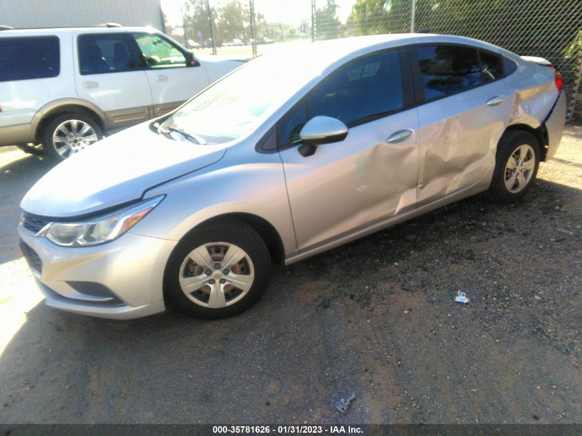 2017 CHEVROLET CRUZE LS - 3G1BC5SM4HS522754