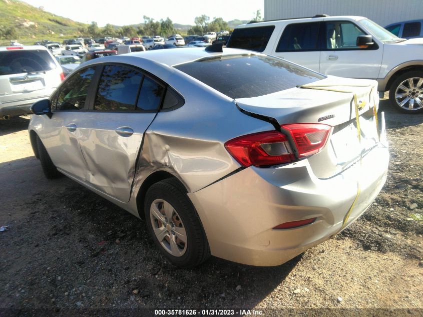 2017 CHEVROLET CRUZE LS - 3G1BC5SM4HS522754
