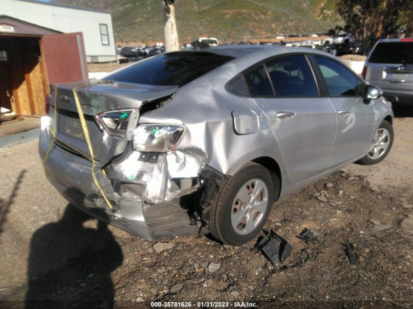 2017 CHEVROLET CRUZE LS - 3G1BC5SM4HS522754