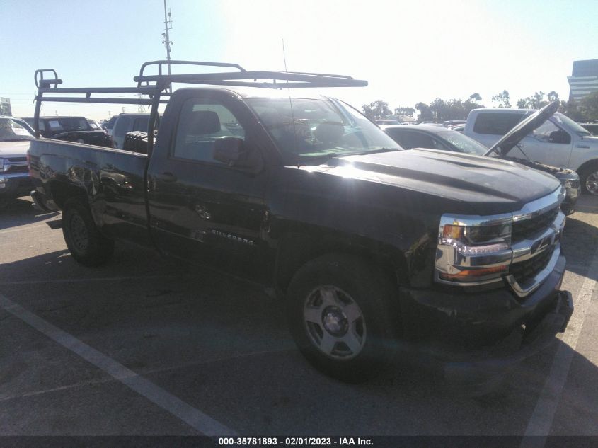 2018 CHEVROLET SILVERADO 1500 WORK TRUCK - 1GCNCNEH1JZ110996