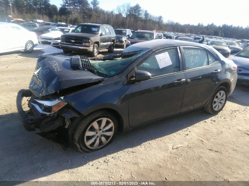 2015 TOYOTA COROLLA L/LE/S/S PLUS/LE PLUS - 2T1BURHE6FC335800