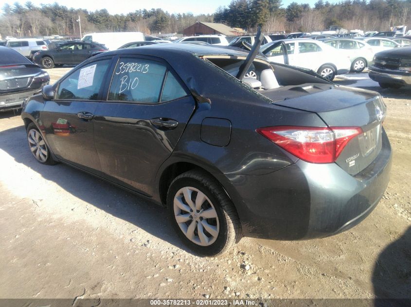 2015 TOYOTA COROLLA L/LE/S/S PLUS/LE PLUS - 2T1BURHE6FC335800