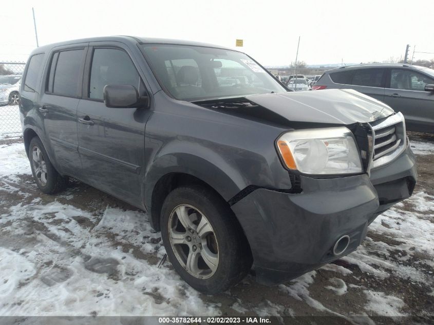 2013 HONDA PILOT EX - 5FNYF4H46DB025668